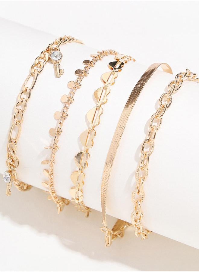 buy-styli-moon-star-drop-layered-anklet_u44