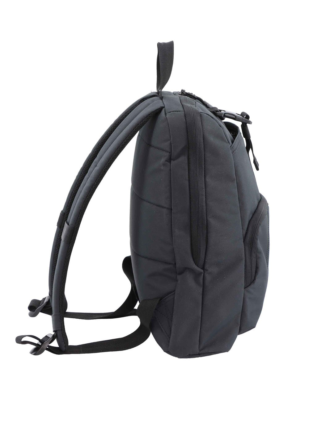 buy-discovery-discovery-shield-rpet-polyester-urban-backpack-black-durable-water-resistant-causal-daypack-with-padded-rfid-pocket-outdoor-travel-business-bag-for-men-and-women_kj1
