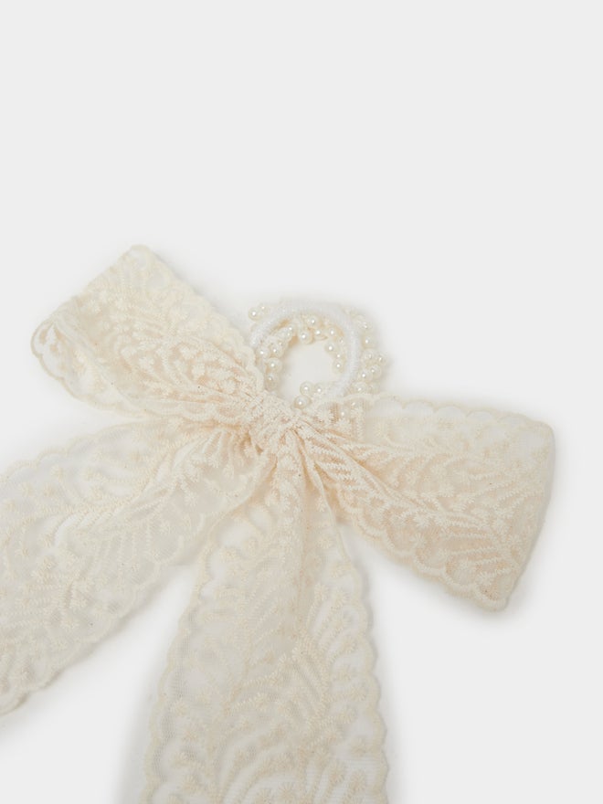 buy-styli-styli-faux-pearl-detail-lace-ribbon-hair-tie_v7u