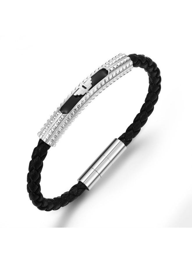 buy-police-urban-texture-bracelet-for-men-silver-color_h81