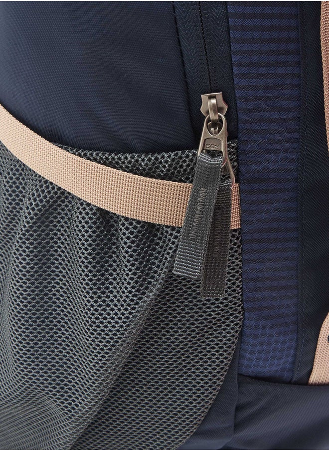 buy-kappa-men-s-logo-print-backpack-with-zip-closure-and-adjustable-strap-34x54x16-cm_js2