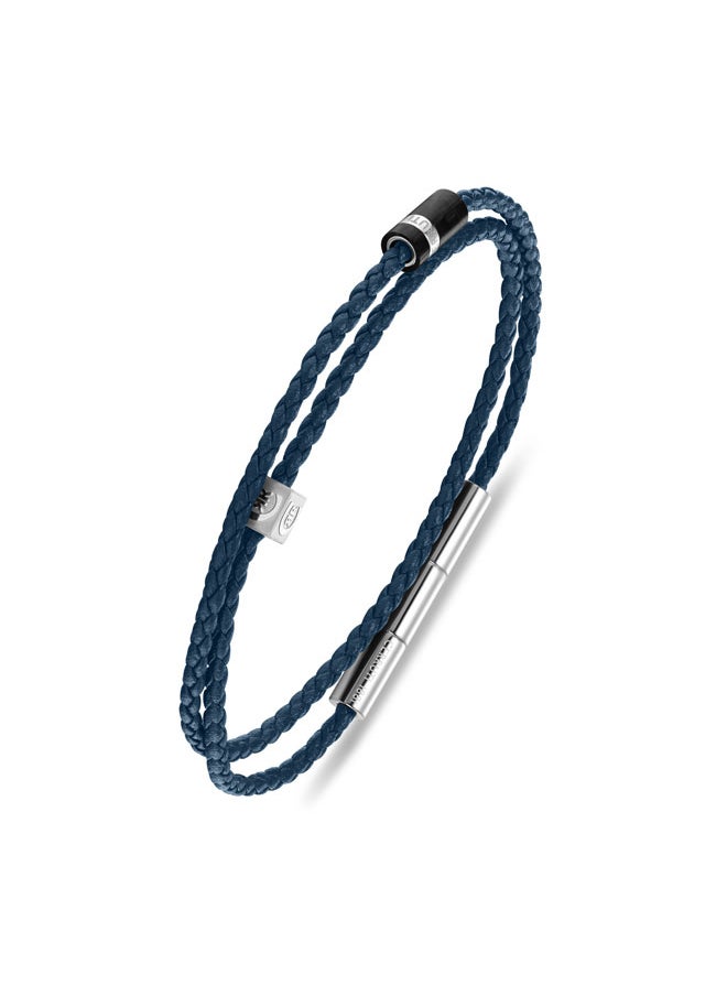 buy-cerruti-1881-massimo-stainless-steel-and-navy-leather-bracelet-for-men_pzk
