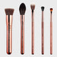 Sigma Beauty Iconic 5-Piece Rose Gold Brush Set