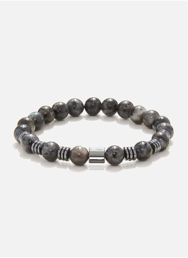 buy-chrysostomos-handmade-beaded-bracelet-for-men-with-natural-larvikite-and-hematite-flatten-grommet_prk