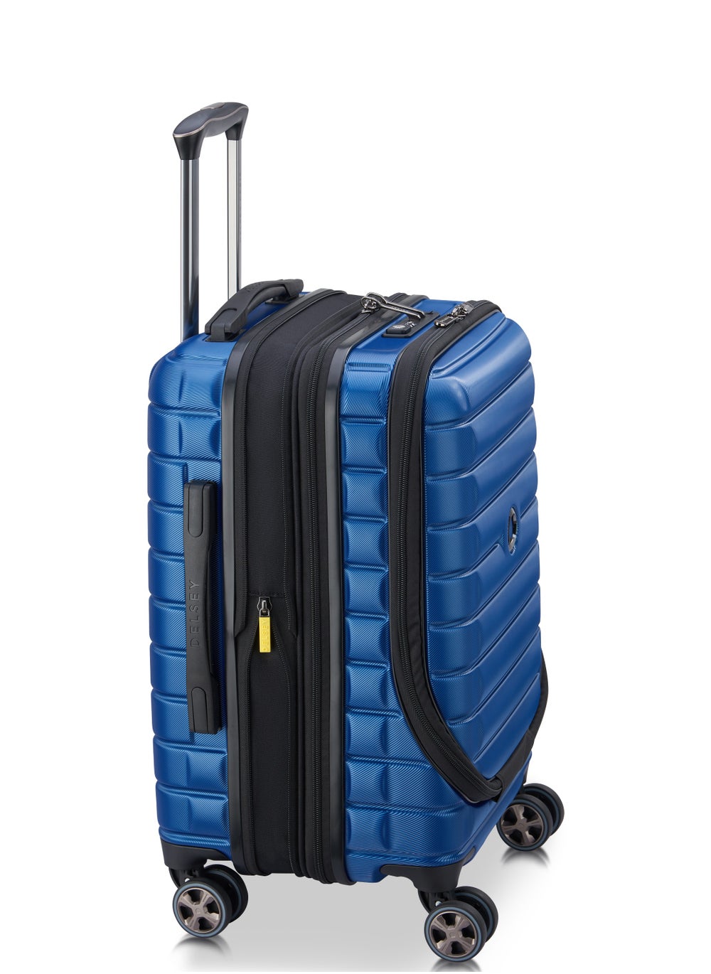 buy-delsey-paris-shadow-5-0-55cm-hardcase-expandable-4-double-wheel-bus-soft-cabin-luggage-trolley-case-blue-287880202_4iy