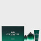 COACH Green Eau De Toilette Men's Gift Set - Best Price UAE