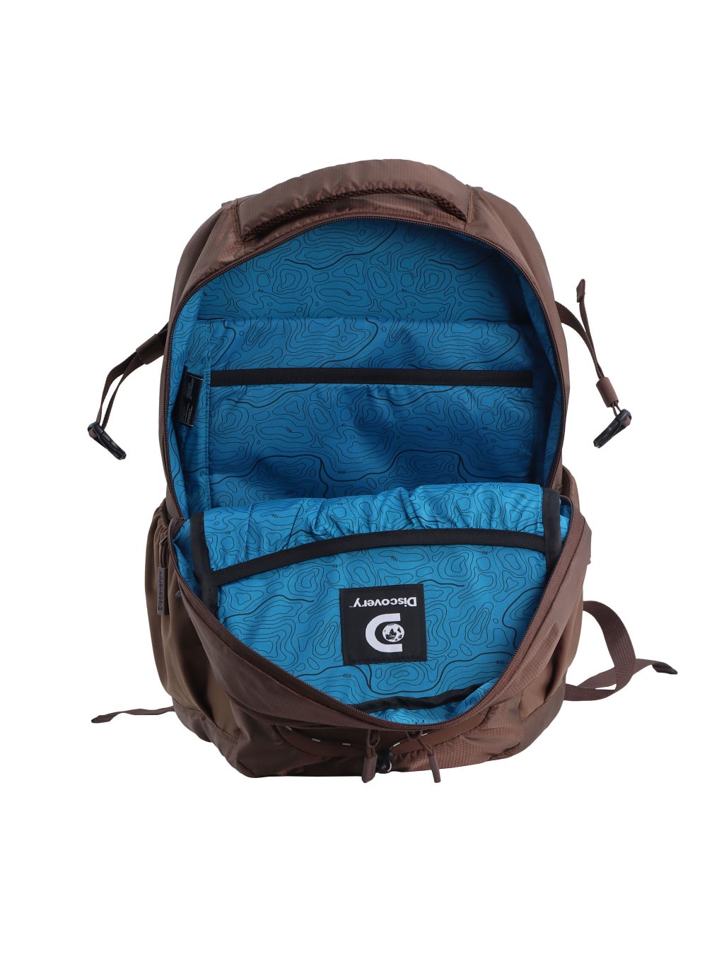 buy-discovery-discovery-outdoor-23l-backpack-brown-for-adventure-durable-lightweight-water-resistant-multi-compartment-bag-for-men-women-hiking-trekking-camping-travel_kaf