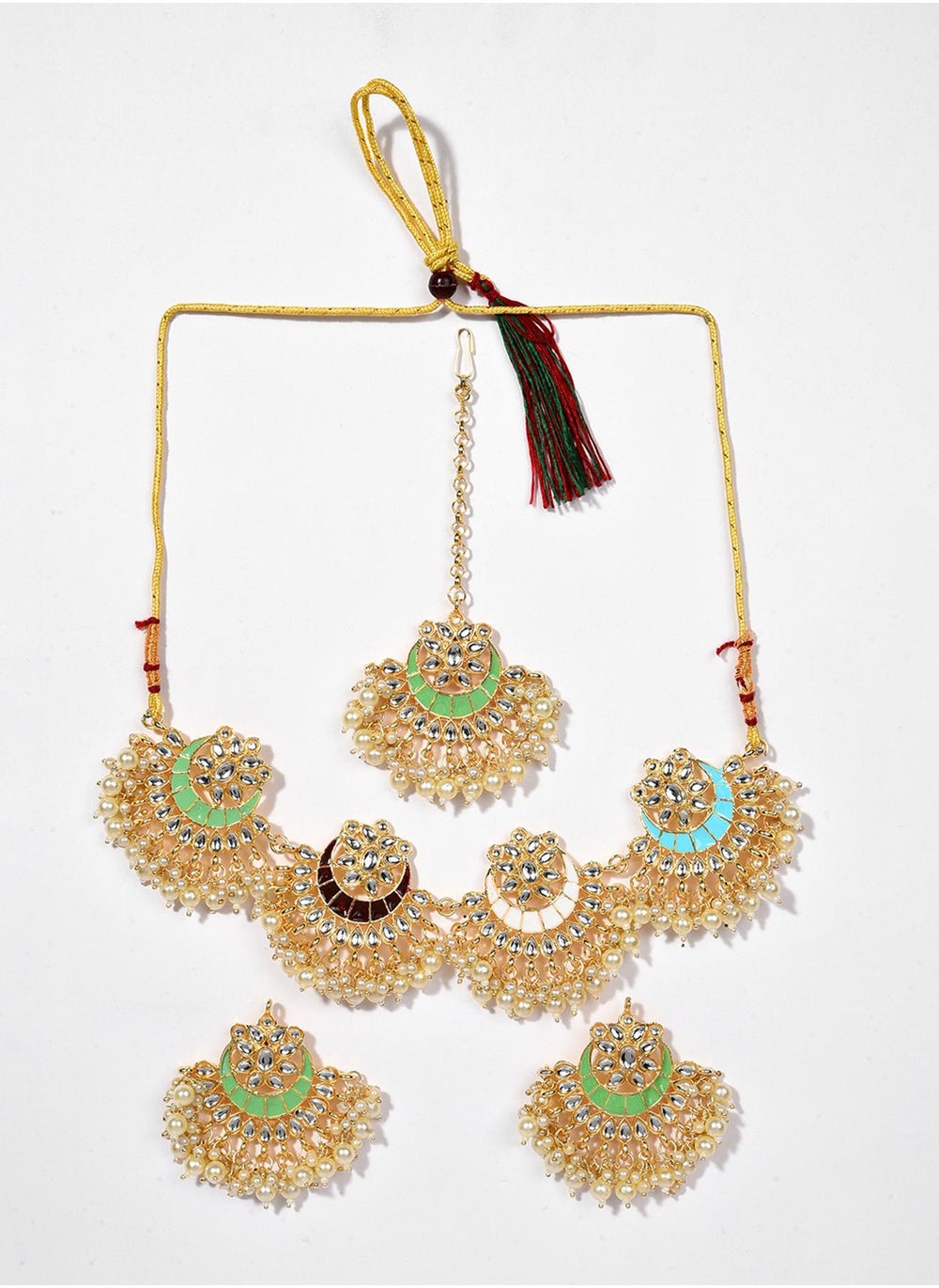 buy-sohi-green-pearls-studded-jewellery-set_rbw