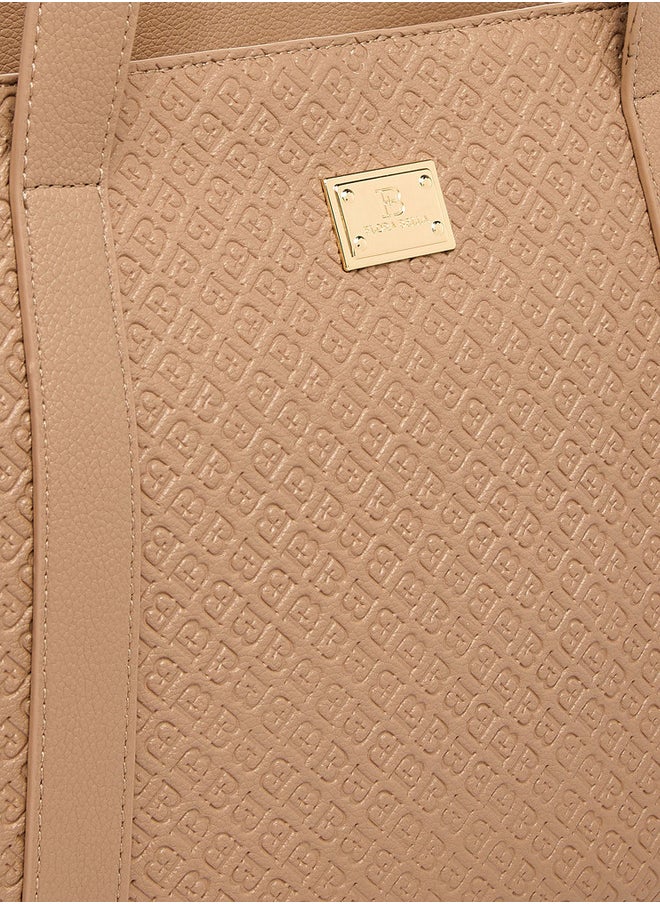 buy-flora-bella-by-shoexpress-women-s-monogram-embossed-tote-bag-with-detachable-strap_381