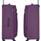 buy-eminent-unisex-soft-travel-bag-medium-luggage-trolley-polyester-lightweight-expandable-4-double-spinner-wheeled-suitcase-with-3-digit-tsa-lock-e788-purple_mfy