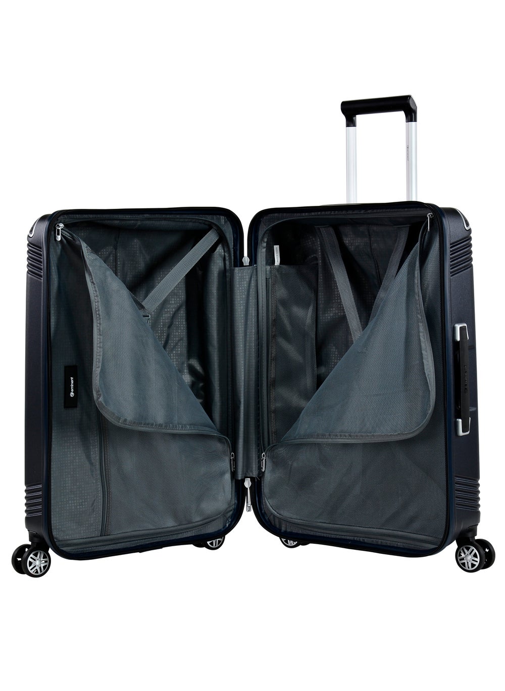 buy-eminent-hard-case-travel-bag-cabin-luggage-trolley-polycarbonate-lightweight-suitcase-4-quiet-double-spinner-wheels-with-tsa-lock-kk10-night-blue_rzl