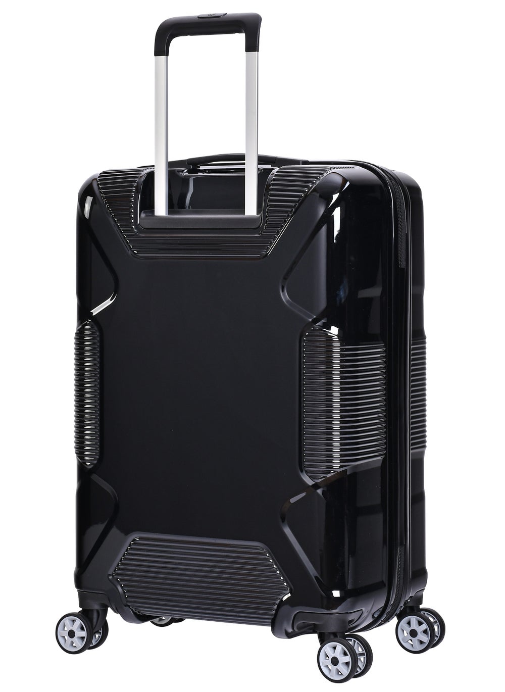 buy-eminent-hard-case-travel-bag-medium-luggage-trolley-polycarbonate-lightweight-suitcase-4-quiet-double-spinner-wheels-with-tsa-lock-kj84-black_aai