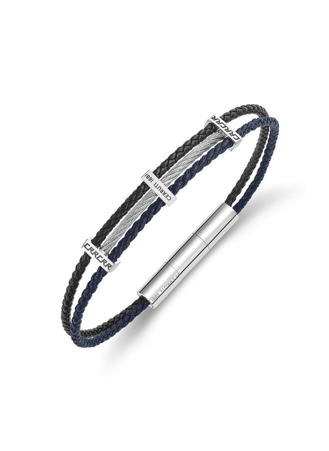 buy-cerruti-1881-vittorio-silverand-navy-blue-leather-bracelet_5xj