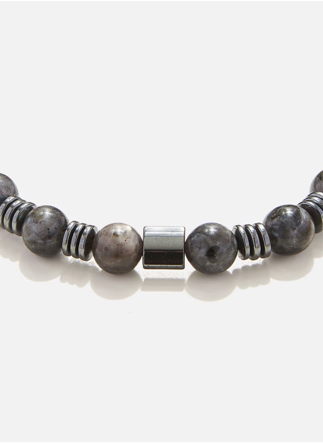 buy-chrysostomos-handmade-beaded-bracelet-for-men-with-natural-larvikite-and-hematite-flatten-grommet_qzp