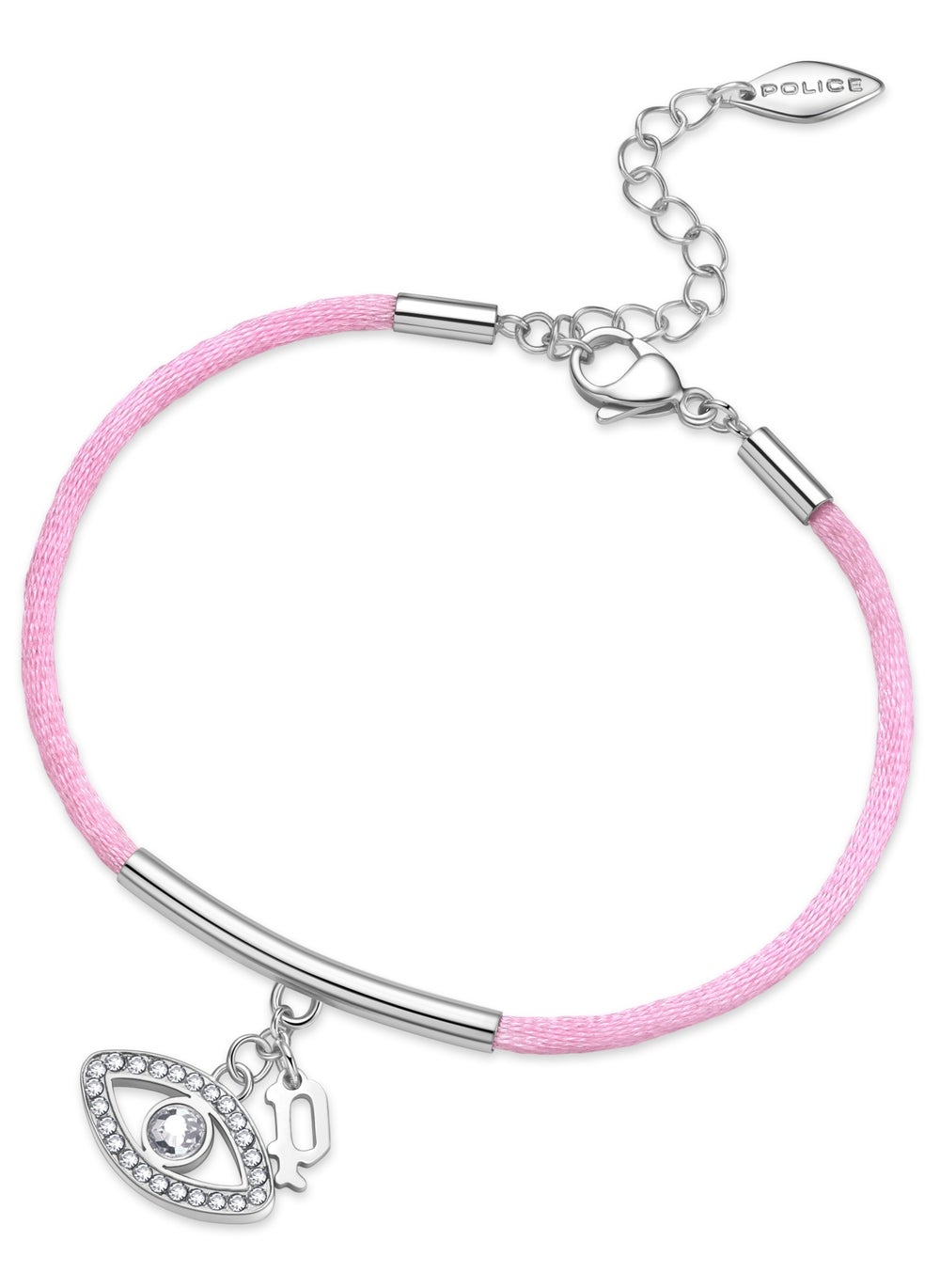 buy-police-eye-ladies-bracelet-stainless-steel-plating-with-eye-charm-170-35mmpejlb0003106_zul