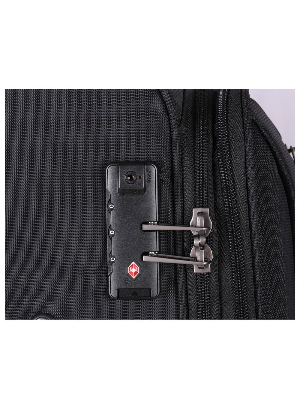 buy-eminent-unisex-soft-travel-bag-large-luggage-trolley-polyester-lightweight-expandable-4-double-spinner-wheeled-suitcase-with-3-digit-tsa-lock-e751-black_f08