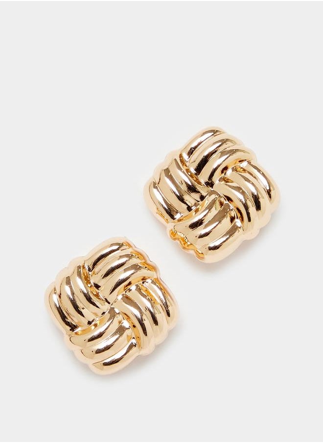 buy-styli-ribbon-faux-pearl-drop-earrings_2gl