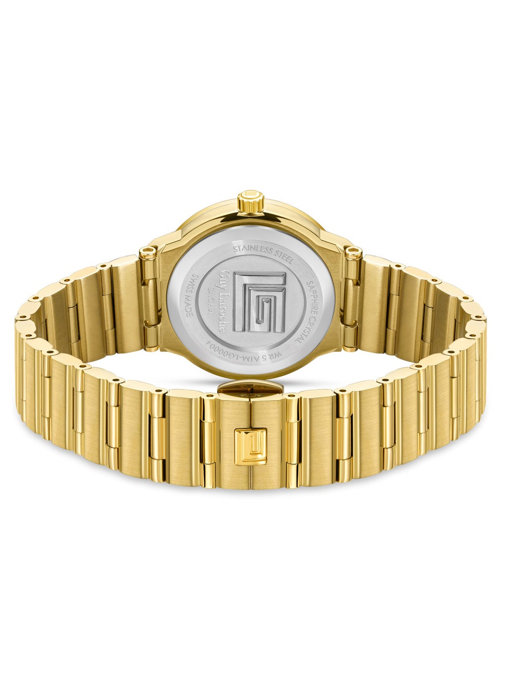 buy-guy-laroche-sacha-watch-for-women-with-gold-stainless-steel-bracelet-32-mm-5-atm_azs