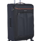 buy-eminent-unisex-soft-travel-bag-medium-luggage-trolley-polyester-lightweight-expandable-4-double-spinner-wheeled-suitcase-with-3-digit-tsa-lock-e788-black_u5l