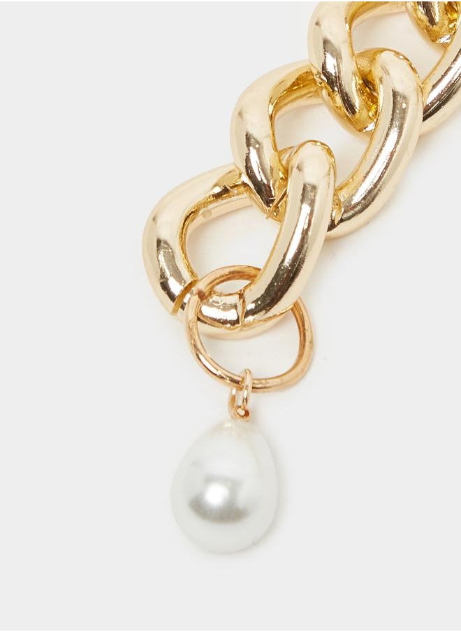 buy-styli-chunky-chain-pearl-drop-bracelet_9jy