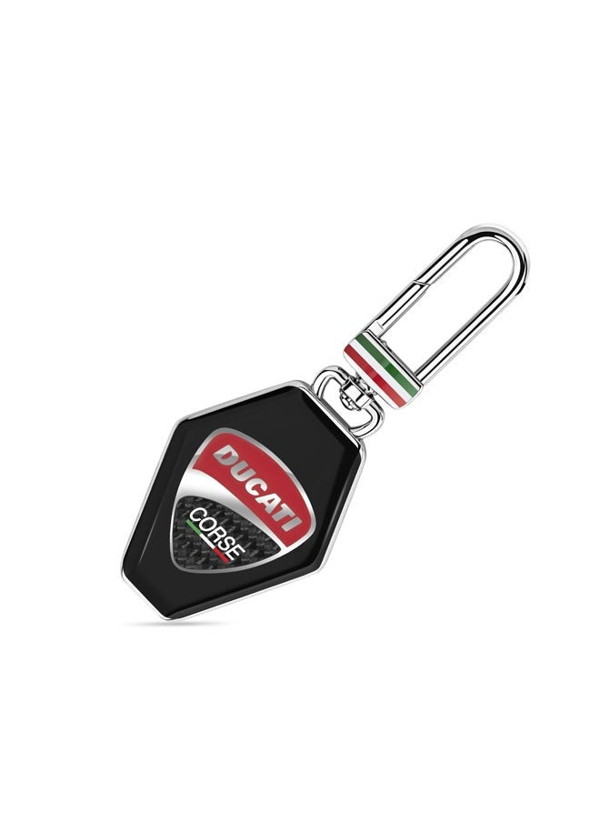 buy-ducati-corse-tribuna-silver-and-black-enamel-keyring-for-men_r5n