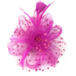 Ddaniela Monalisa Hot Pink Fascinator - Chic Tea Party Elegance