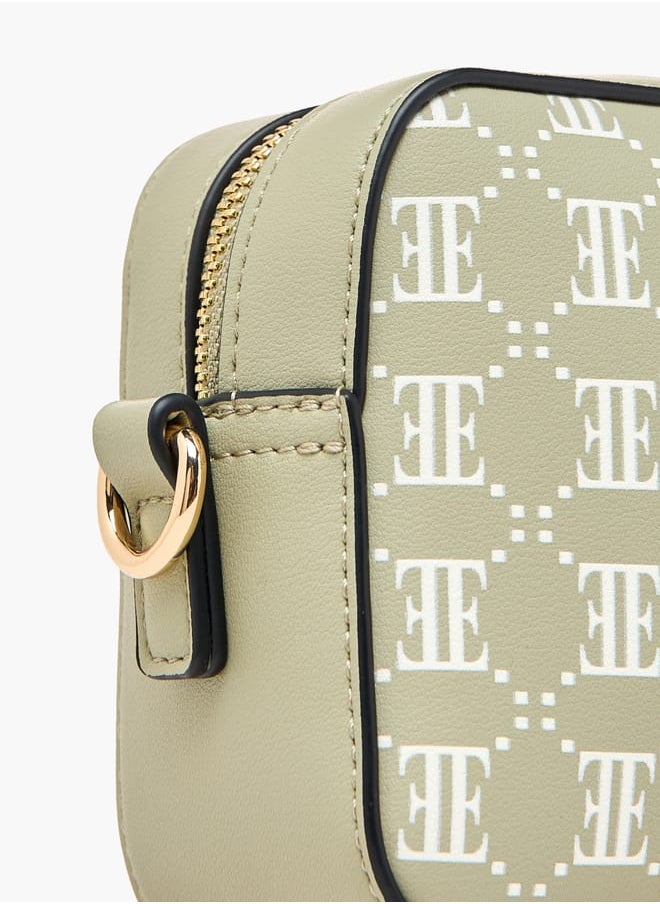 buy-elle-women-monogram-print-crossbody-bag-with-adjustable-strap_77h