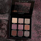 Luxe Jewel-Tone Eyeshadow Palette - 9 Shades