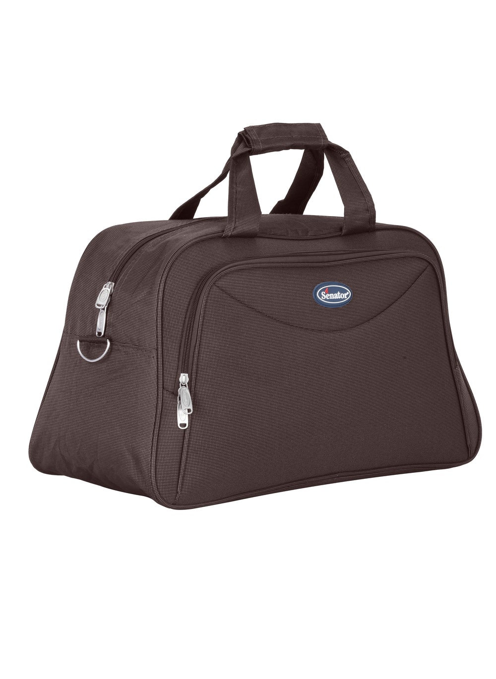 buy-senator-travel-duffle-bag-for-unisex-lightweight-nylon-bag-multi-pocket-water-scratch-resistant-adjustable-shoulder-strap-weekend-bag-convenient-carry-on-luggage-for-camping-training-34l-brown-ea218_of6