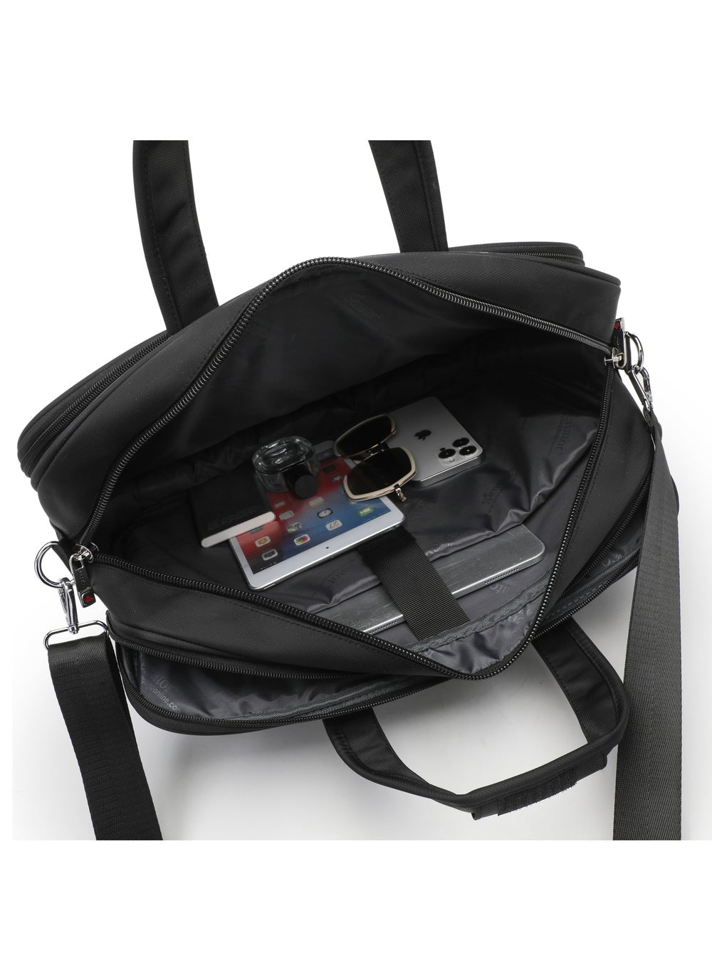 buy-senator-nylon-laptop-carrying-case-17-inch-lightweight-adjustable-shoulder-straps-business-college-school-students-kh8046-black_m1u