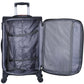 buy-eminent-unisex-soft-travel-bag-cabin-luggage-trolley-polyester-lightweight-expandable-4-double-spinner-wheeled-suitcase-with-3-digit-tsa-lock-e751-black_f4m