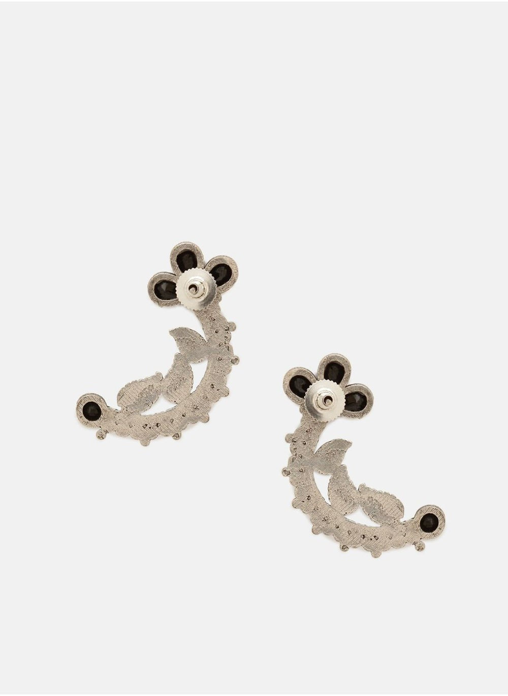 buy-priyaasi-plated-artificial-stones-studded-contemporary-oxidized-kemp-drop-earrings_y1c