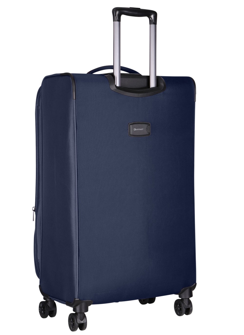 buy-eminent-unisex-soft-travel-bag-large-luggage-trolley-polyester-lightweight-expandable-4-double-spinner-wheeled-suitcase-with-3-digit-tsa-lock-e765-purple_cy8