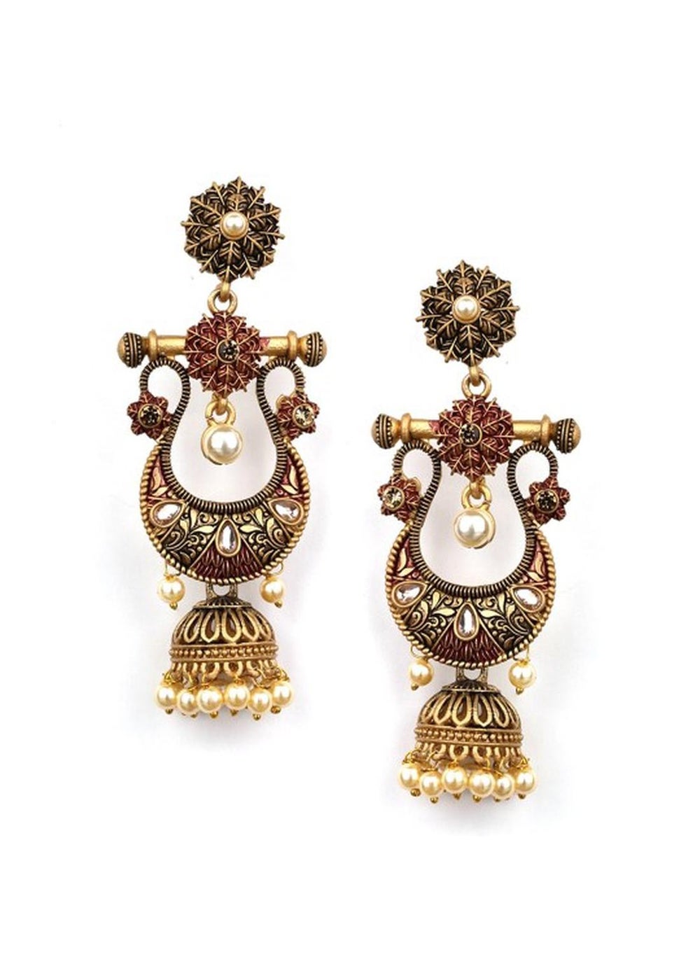buy-priyaasi-pink-contemporary-jhumkas_acz