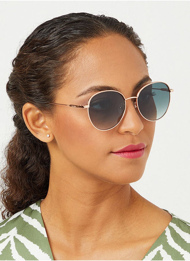 buy-30sundays-30sundays-forget-me-not-women-sunglasses-round-sunglasses-uv-protection-uv400-rose-gold-green_ycz