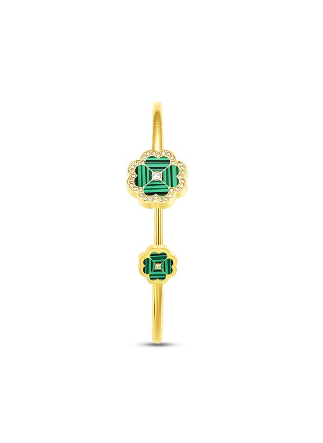 buy-police-flora-gold-plated-ladies-bangle-with-malachite-and-crystals-60x50mmpejlg0003201_sng