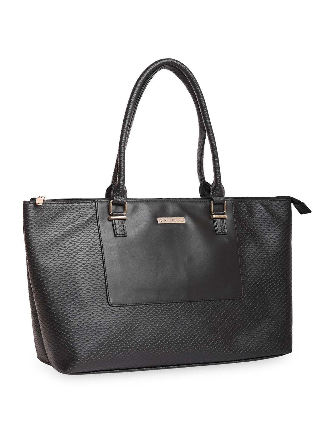 buy-caprese-caprese-fiona-self-design-black-faux-leather-large-tote-handbag_xm2