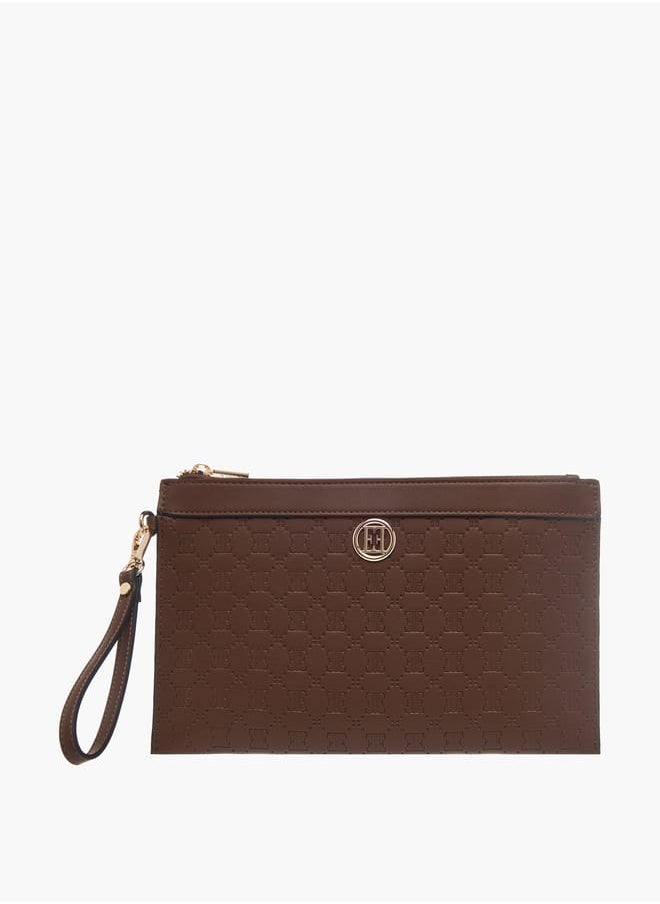 buy-elle-womens-monogram-embossed-wallet-with-detachable-wristlet-strap-and-zip-closure_rr4