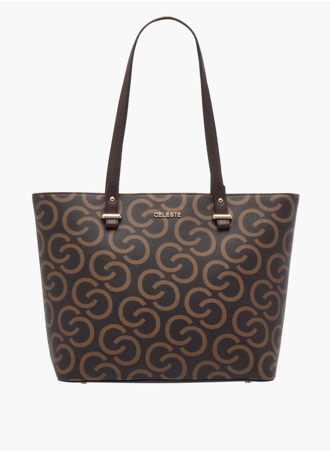 buy-celeste-women-s-monogram-print-tote-bag-with-double-handles-and-zip-closure_fm4