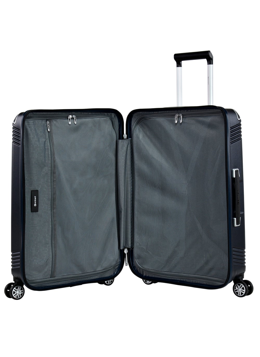 buy-eminent-hard-case-travel-bag-cabin-luggage-trolley-polycarbonate-lightweight-suitcase-4-quiet-double-spinner-wheels-with-tsa-lock-kk10-night-blue_bk5