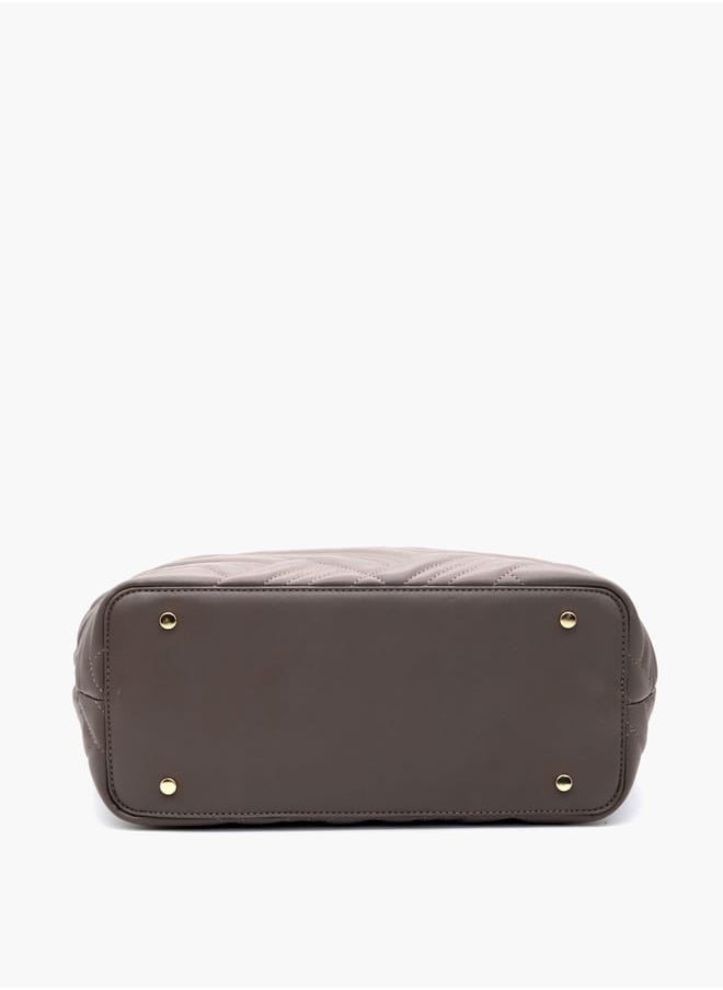 buy-v-italia-quilted-tote-bag-with-double-handle-and-pouch_sce