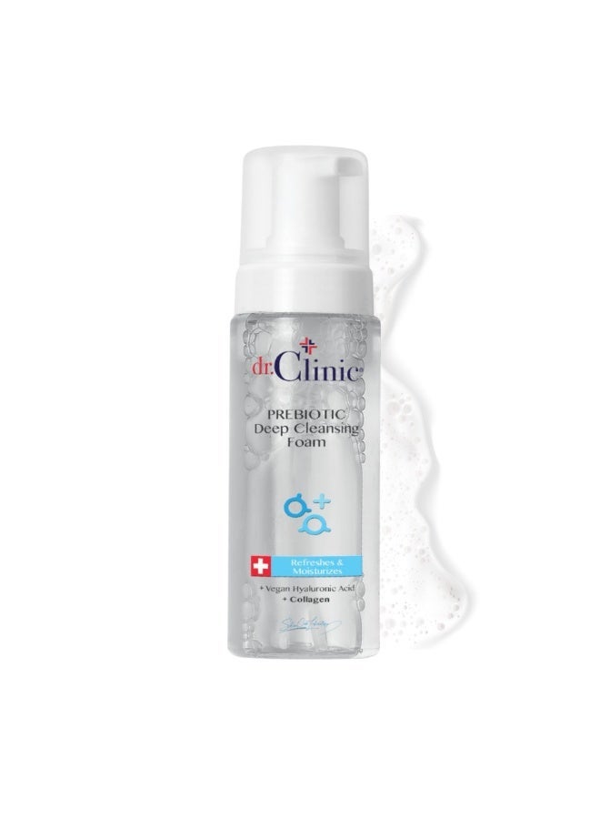 buy-dr-clinic-dr-clinic-prebiotic-face-wash-for-all-skin-types-gentle-foaming-cleanser-with-hyaluronic-acid-panthenol-hydrating-daily-facial-wash-for-men-women-160ml_pgh