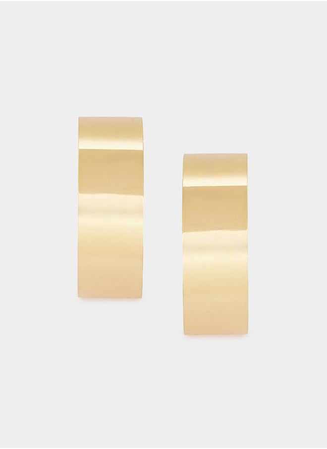 buy-styli-plain-earrings-with-pushback-closure_ssc
