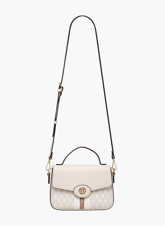 buy-elle-women-monogram-print-satchel-bag-with-top-handle-and-detachable-strap_8jz