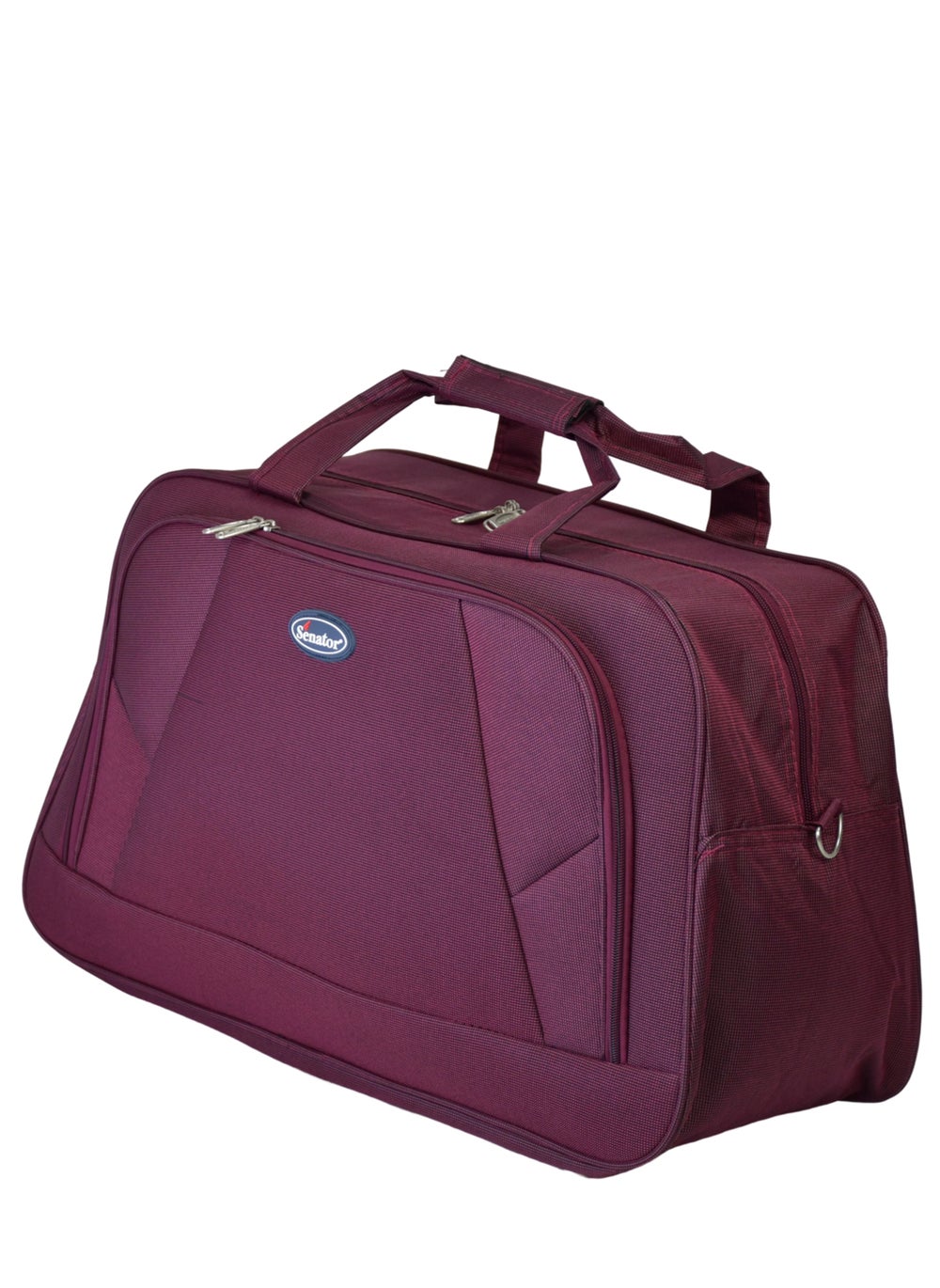 buy-senator-travel-duffle-bag-for-unisex-lightweight-nylon-bag-multi-pocket-water-scratch-resistant-adjustable-shoulder-strap-weekend-bag-convenient-carry-on-luggage-for-camping-training-42l-maroon-ea220_229