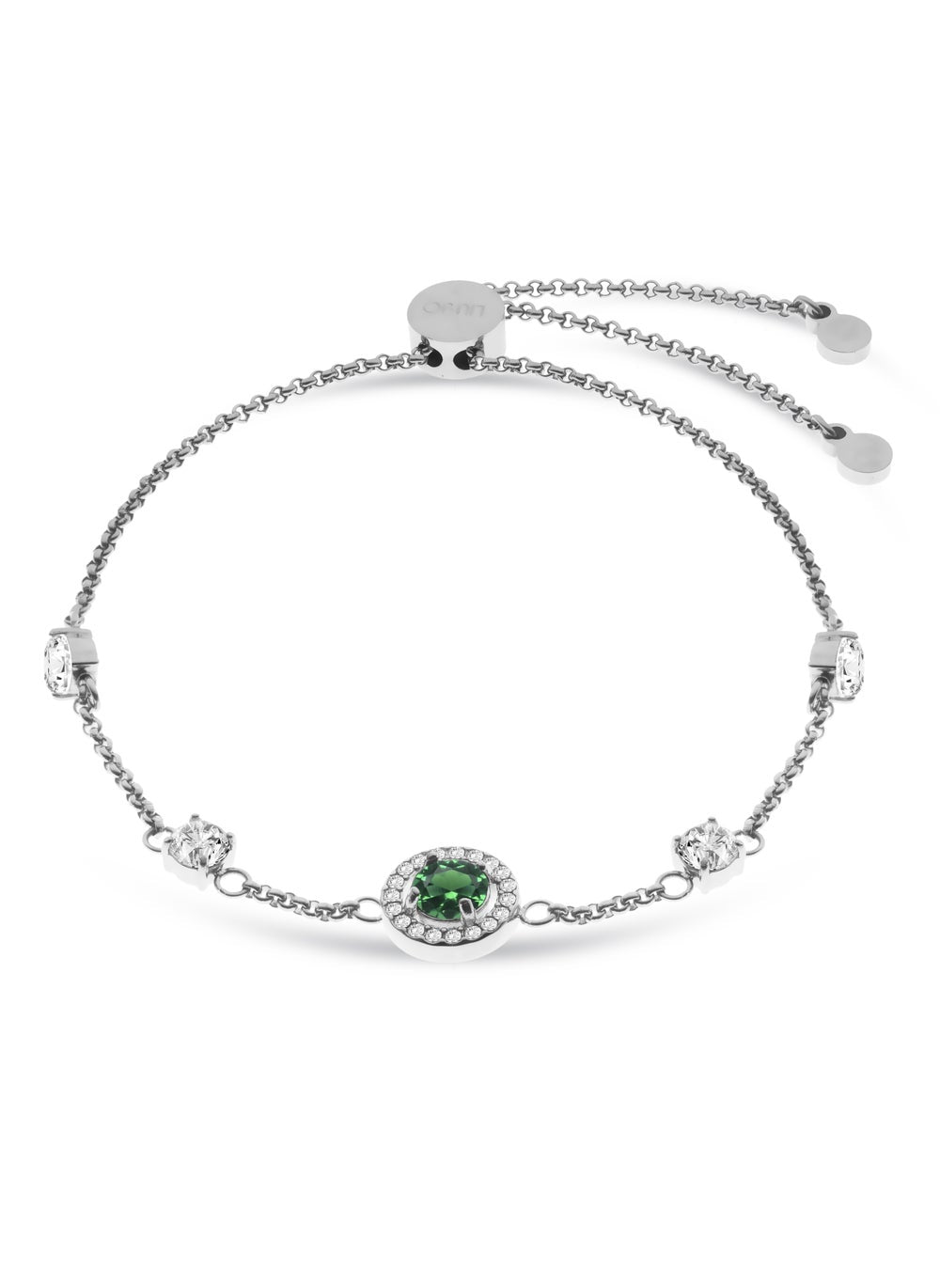 buy-liu-jo-liu-jo-celestia-silver-bracelet-green-lj2269_b87