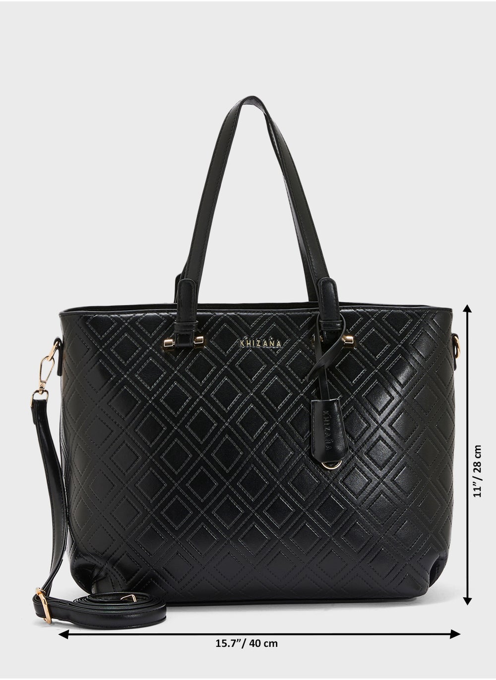 buy-khizana-faux-quilt-tote-bag-with-multiple-compartments_98n
