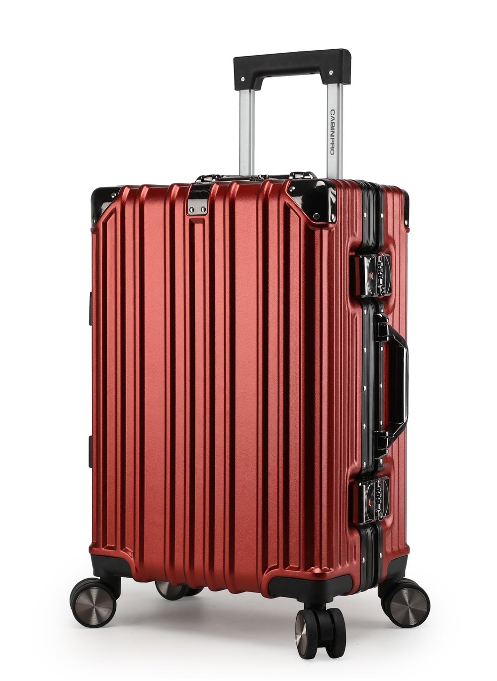 buy-cabinpro-lightweight-aluminum-frame-fashion-luggage-trolley-polycarbonate-hard-case-carry-on-suitcase-with-4-quite-360-degree-double-spinner-wheels-cp001-maroon_mxv