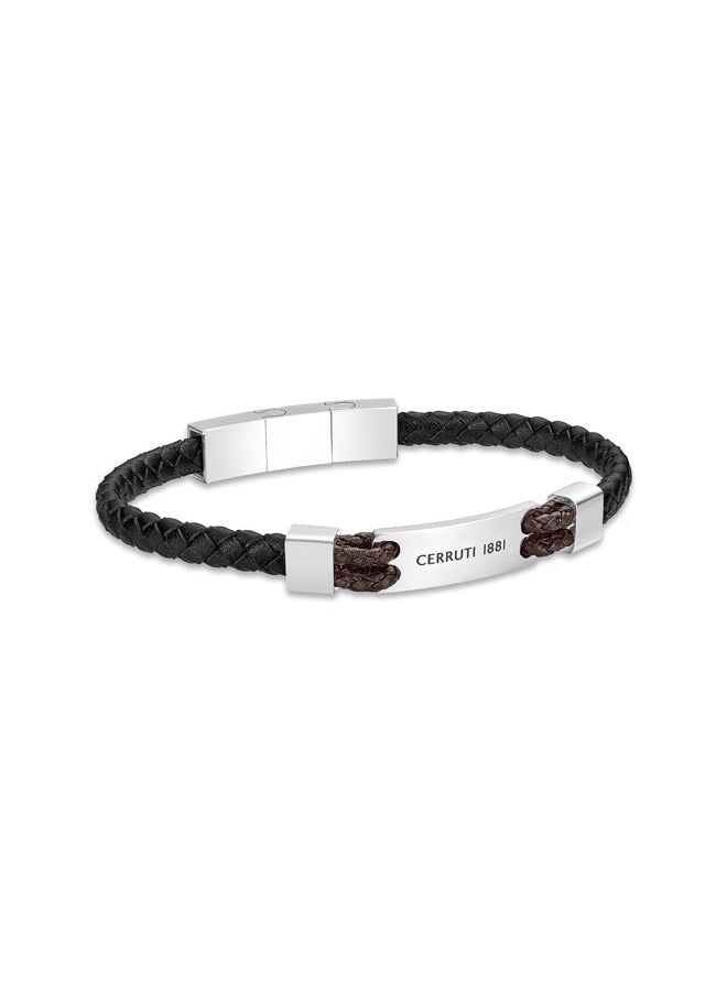 buy-cerruti-1881-alessandro-silver-black-and-brown-leather-bracelet_8av