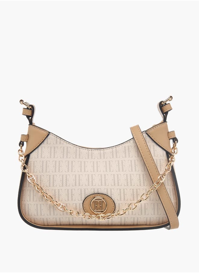 buy-elle-womens-monogram-print-crossbody-bag-with-adjustable-strap-and-zip-closure_fl2